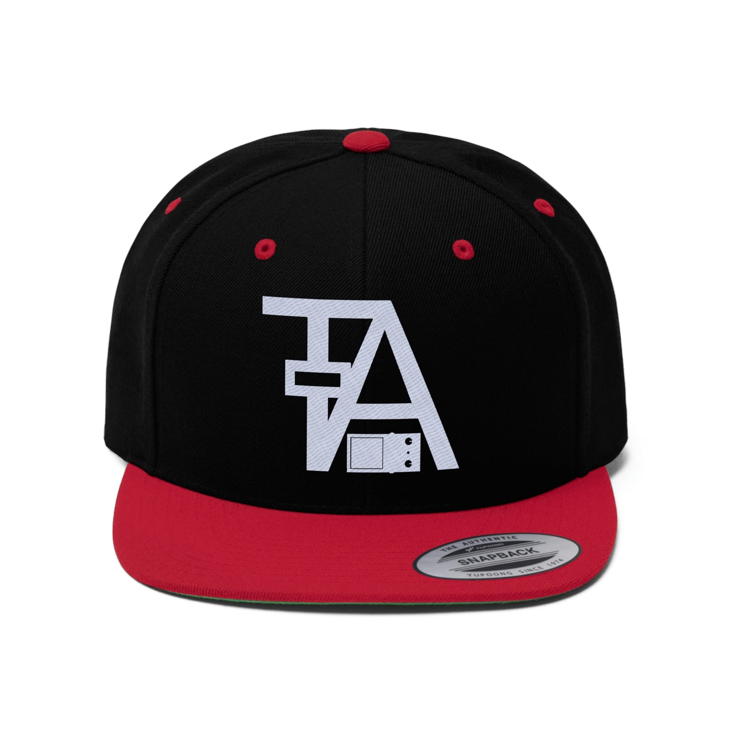 TA Pedals Logo-Unisex Flat Bill Hat