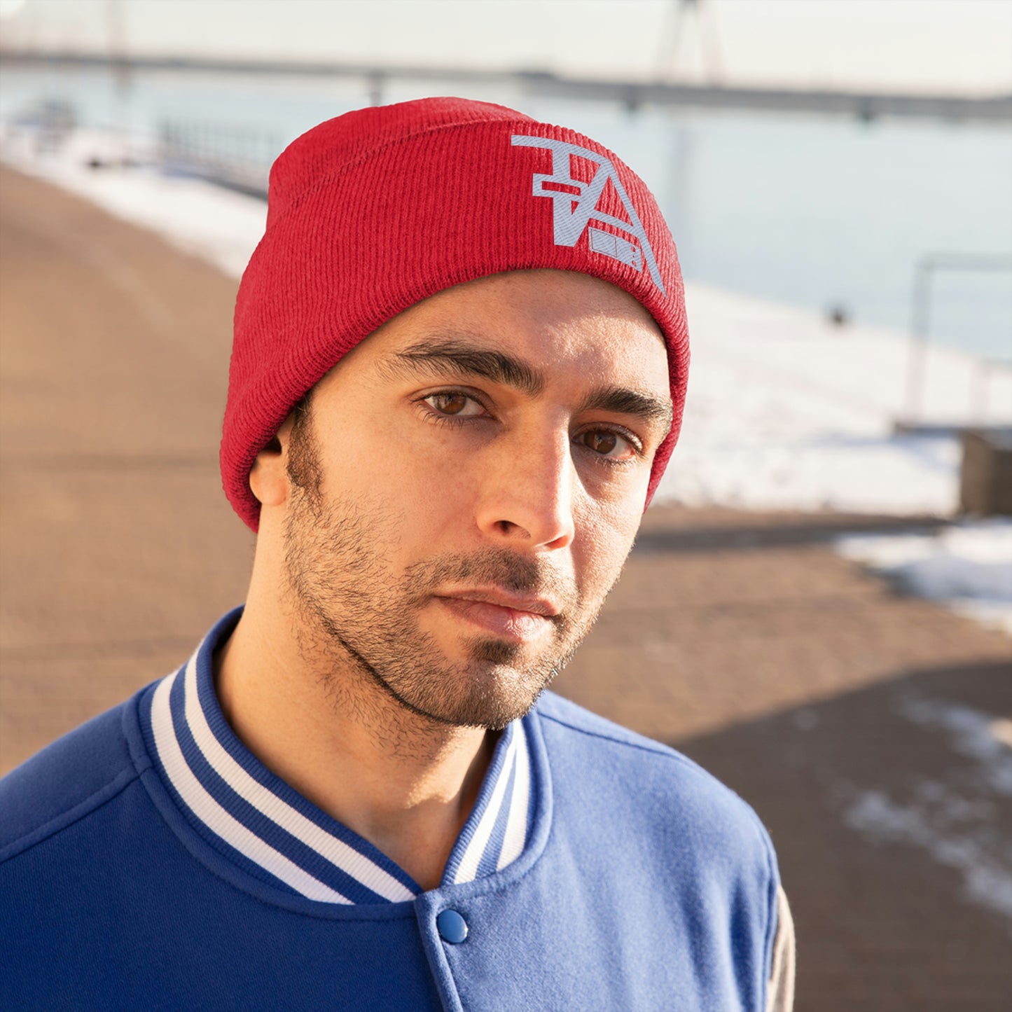 TA Pedals Logo-Knit Beanie