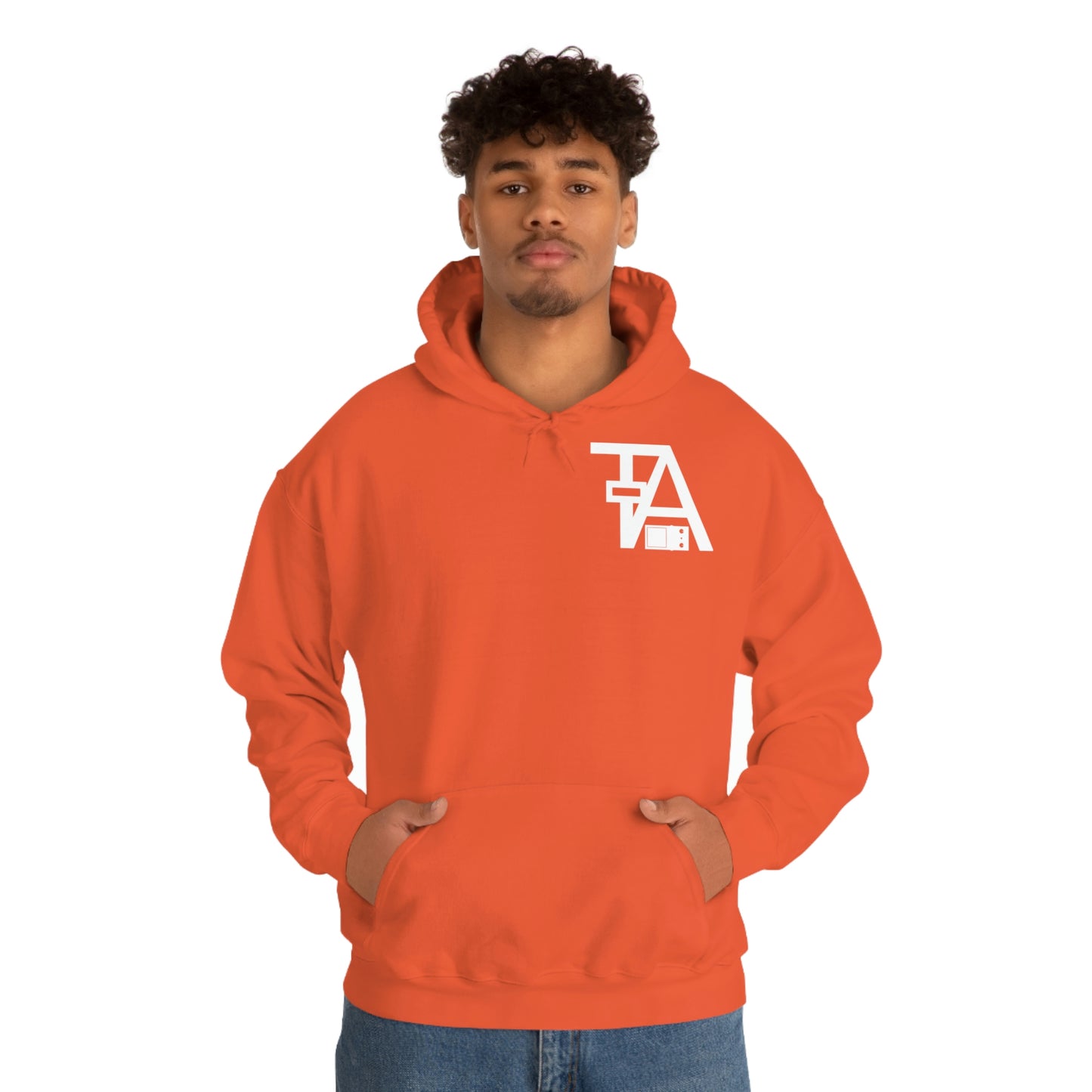 TA Pedals Logo-Unisex Heavy Blend™ Hooded Sweatshirt