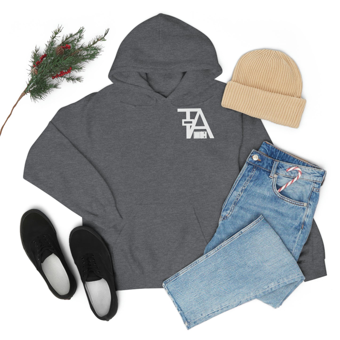 TA Pedals Logo-Unisex Heavy Blend™ Hooded Sweatshirt