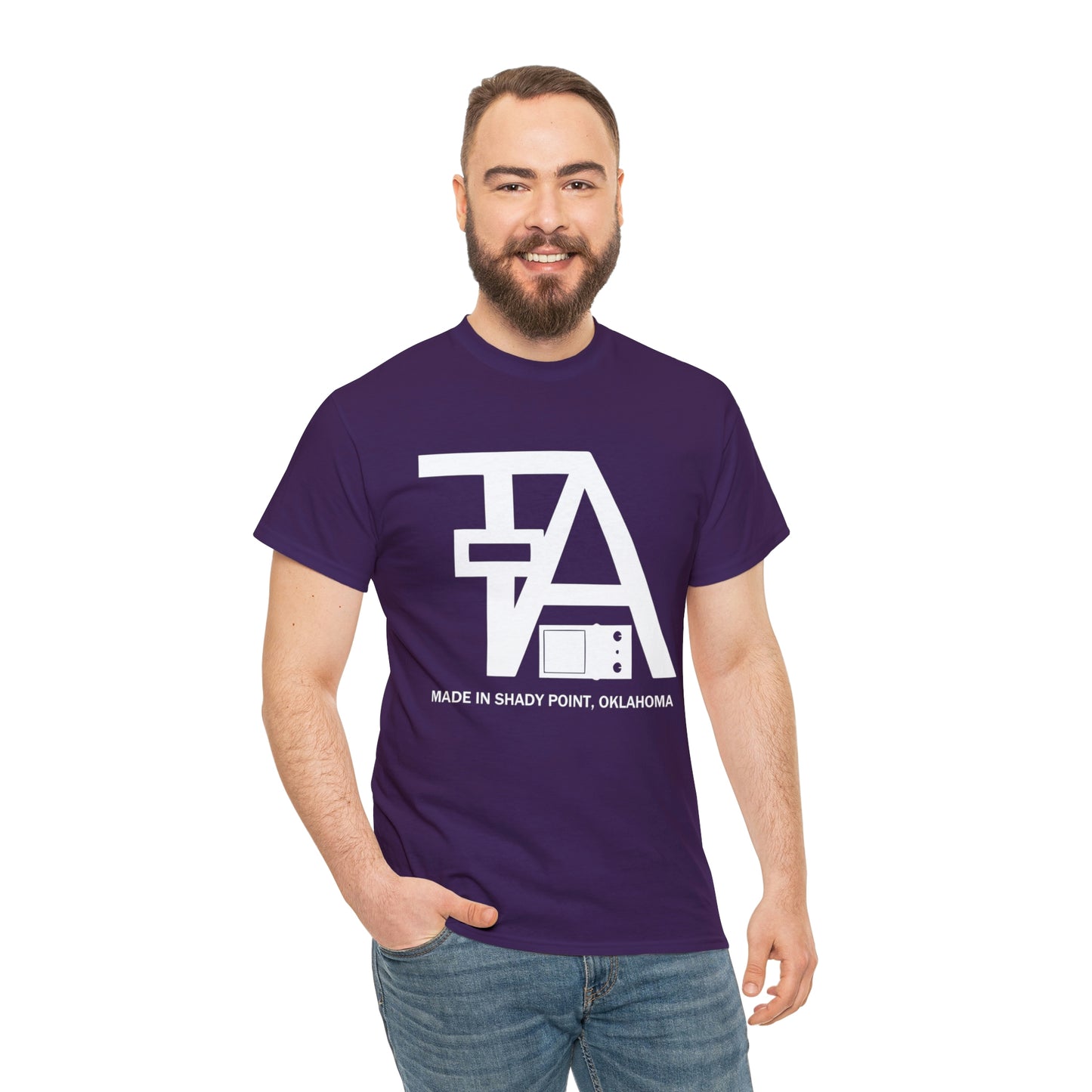 TA Pedals Logo-Unisex Heavy Cotton Tee