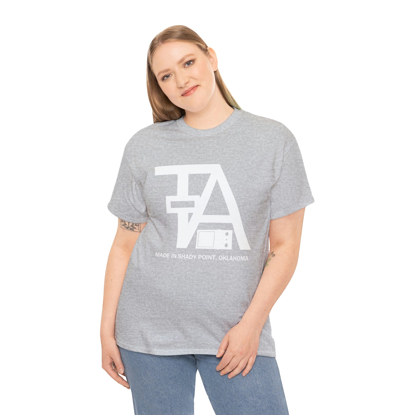TA Pedals Logo-Unisex Heavy Cotton Tee