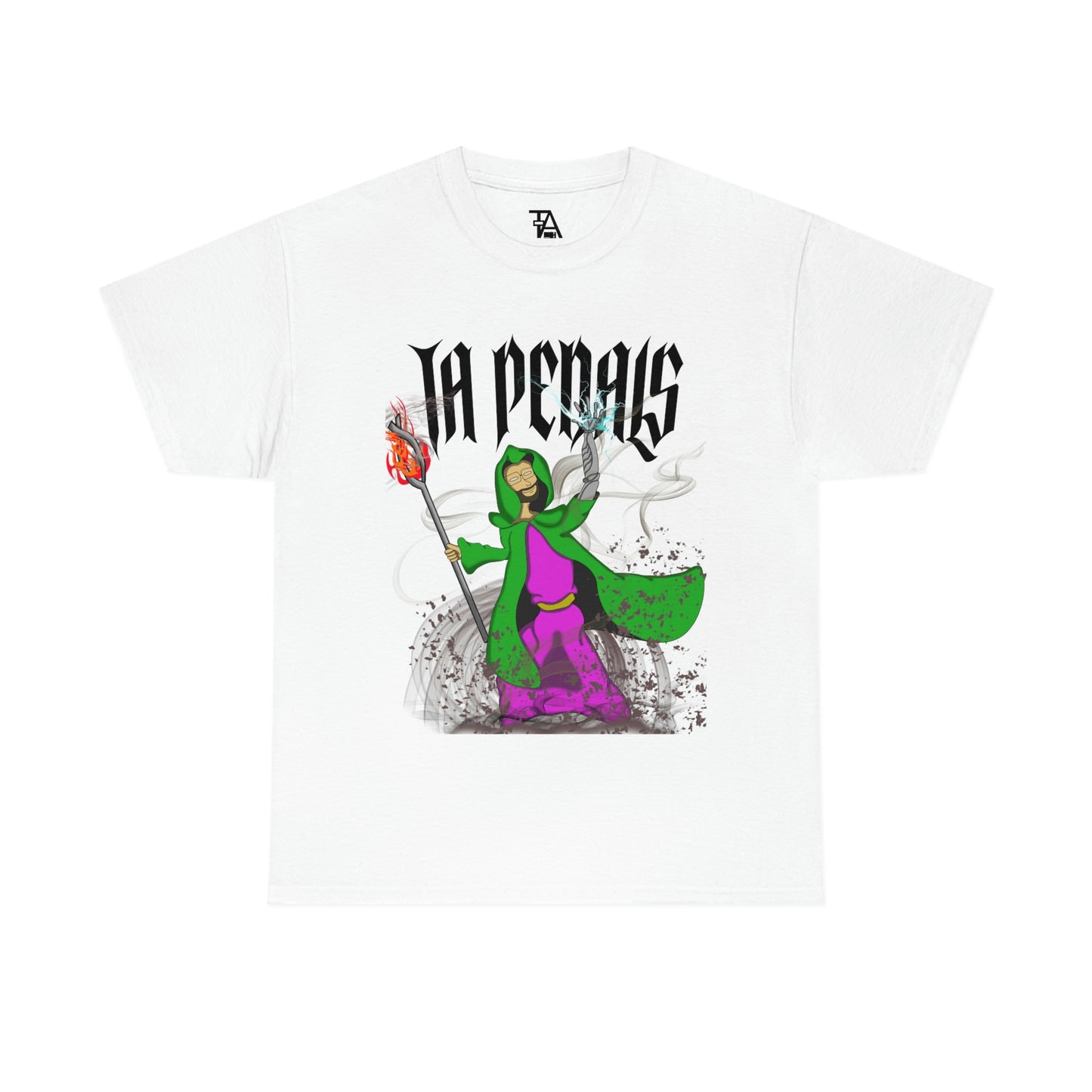 Elemental Mage-TA Pedals Art Line-Unisex Heavy Cotton Tee