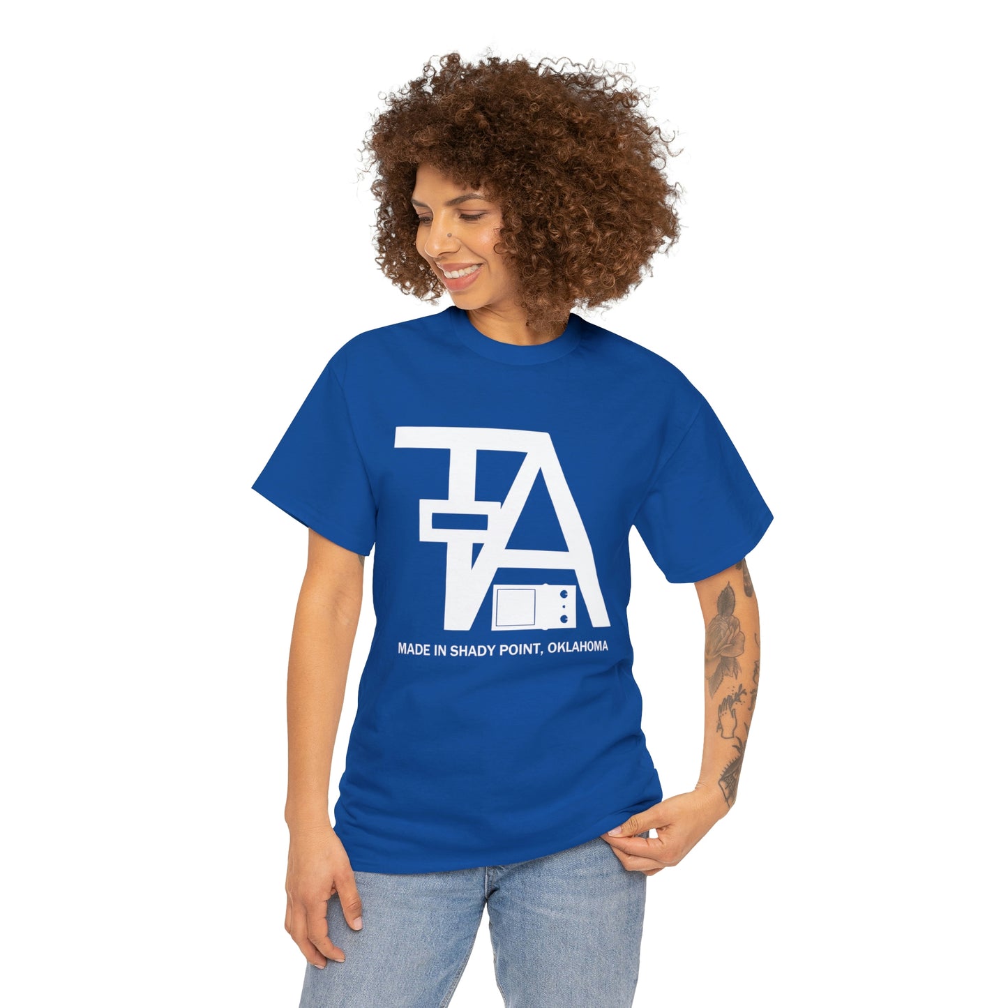 TA Pedals Logo-Unisex Heavy Cotton Tee