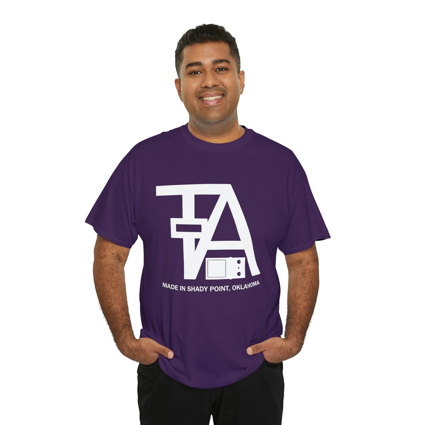 TA Pedals Logo-Unisex Heavy Cotton Tee