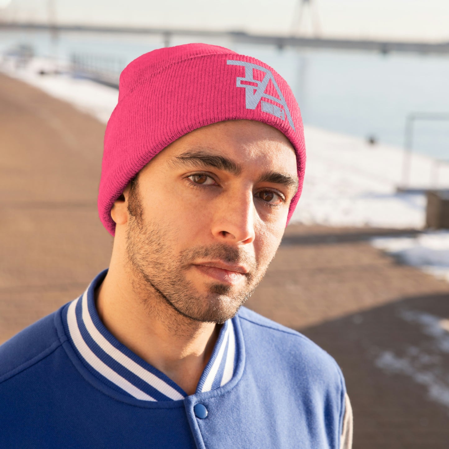 TA Pedals Logo-Knit Beanie