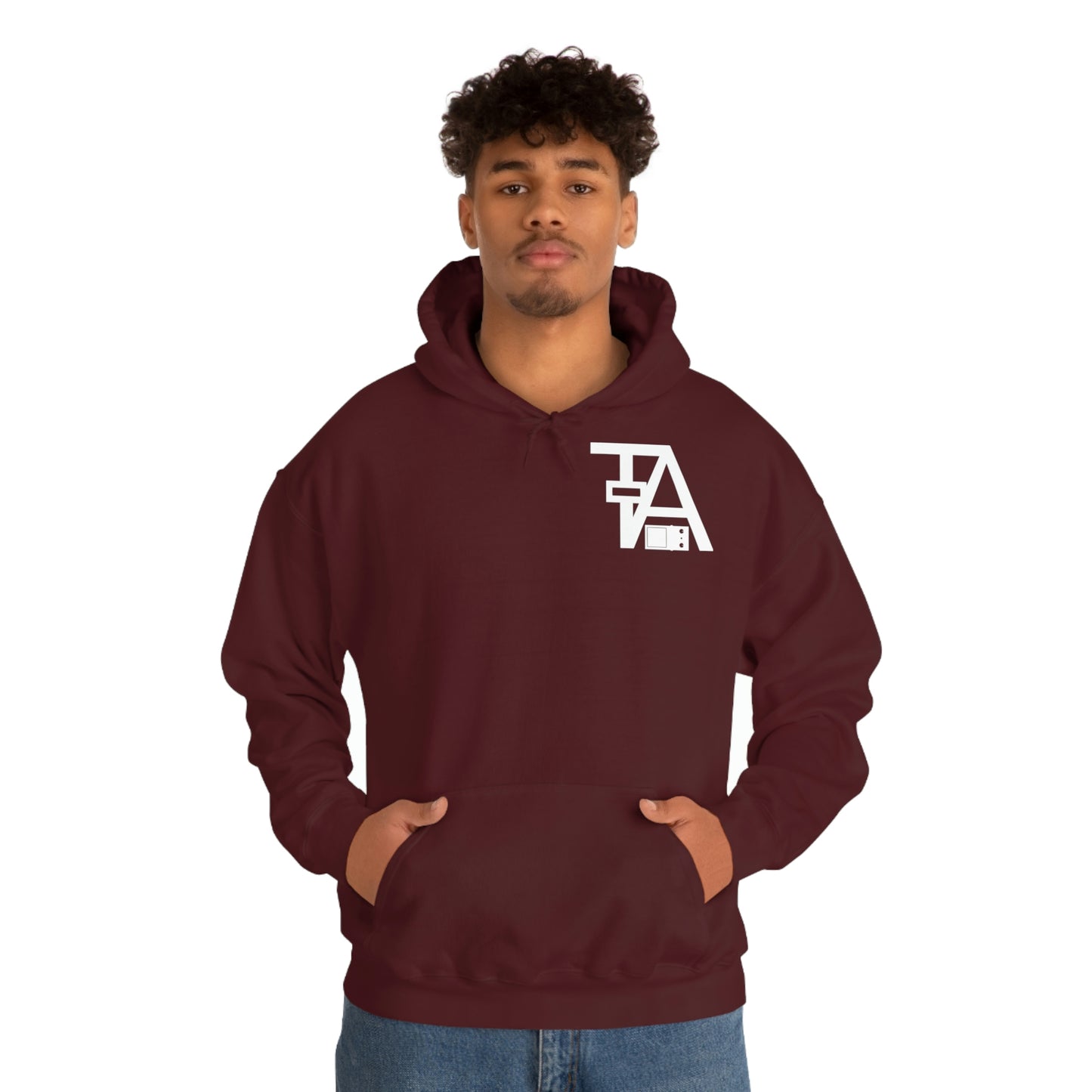 TA Pedals Logo-Unisex Heavy Blend™ Hooded Sweatshirt