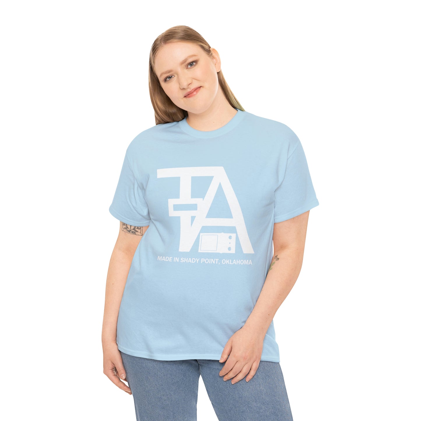 TA Pedals Logo-Unisex Heavy Cotton Tee