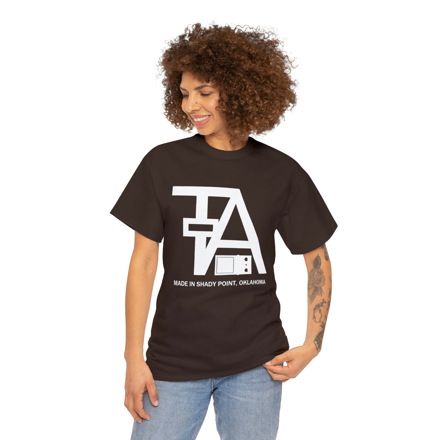 TA Pedals Logo-Unisex Heavy Cotton Tee