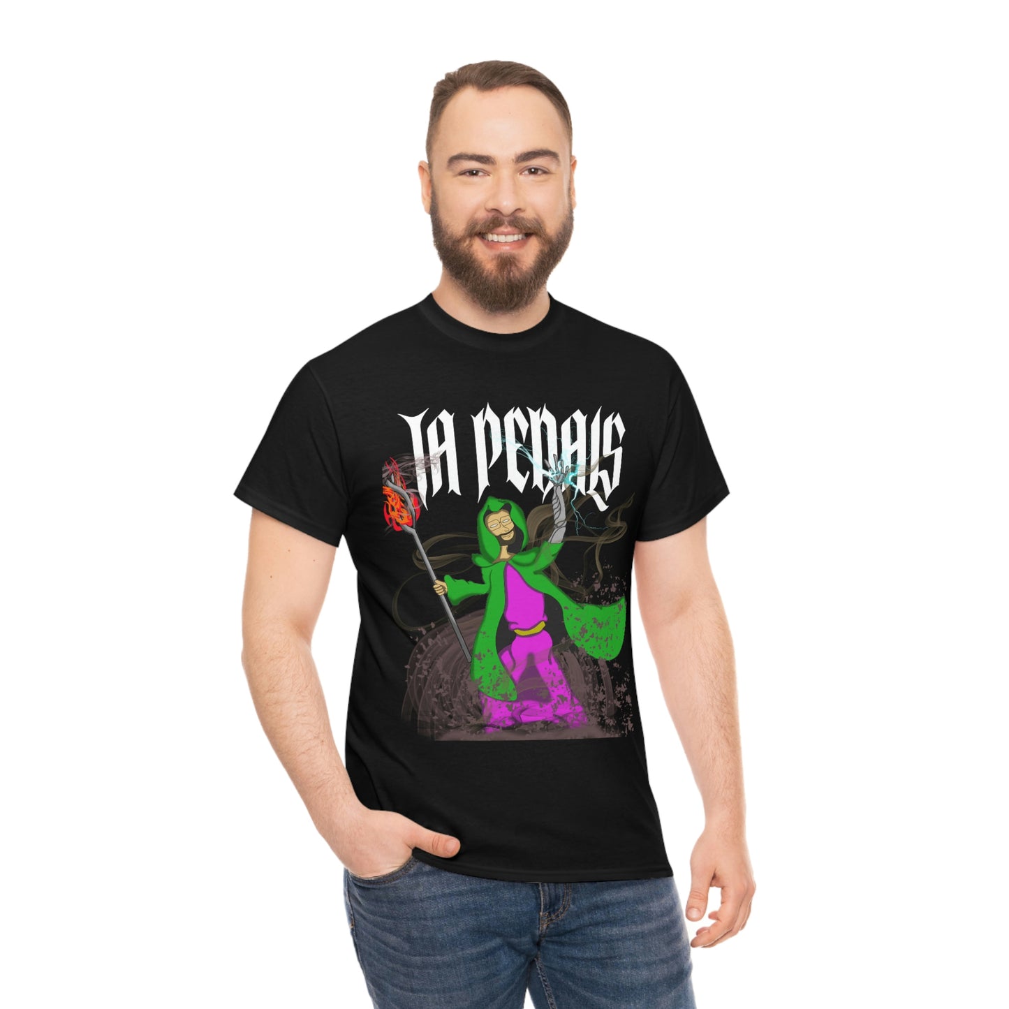 Elemental Mage-TA Pedals Art Line-Unisex Heavy Cotton Tee