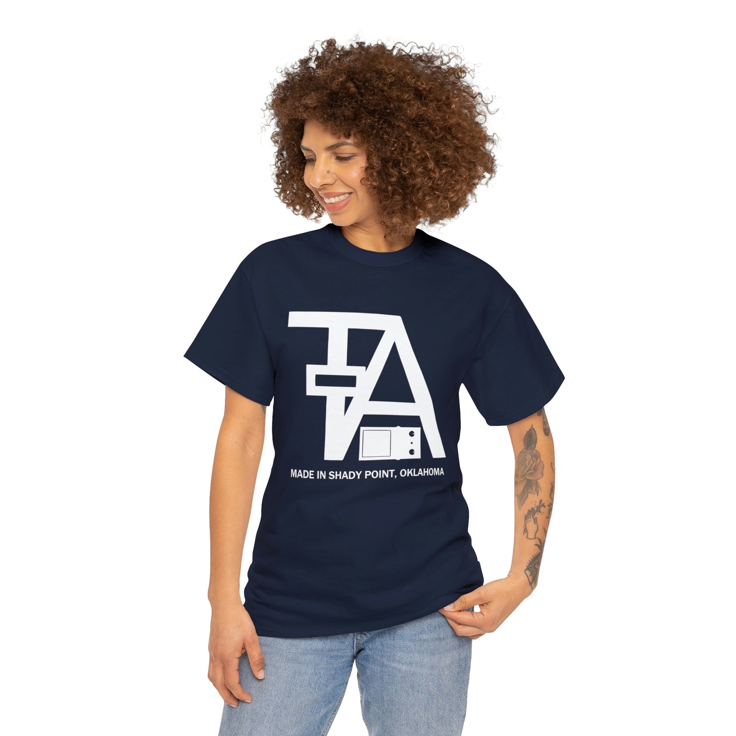 TA Pedals Logo-Unisex Heavy Cotton Tee