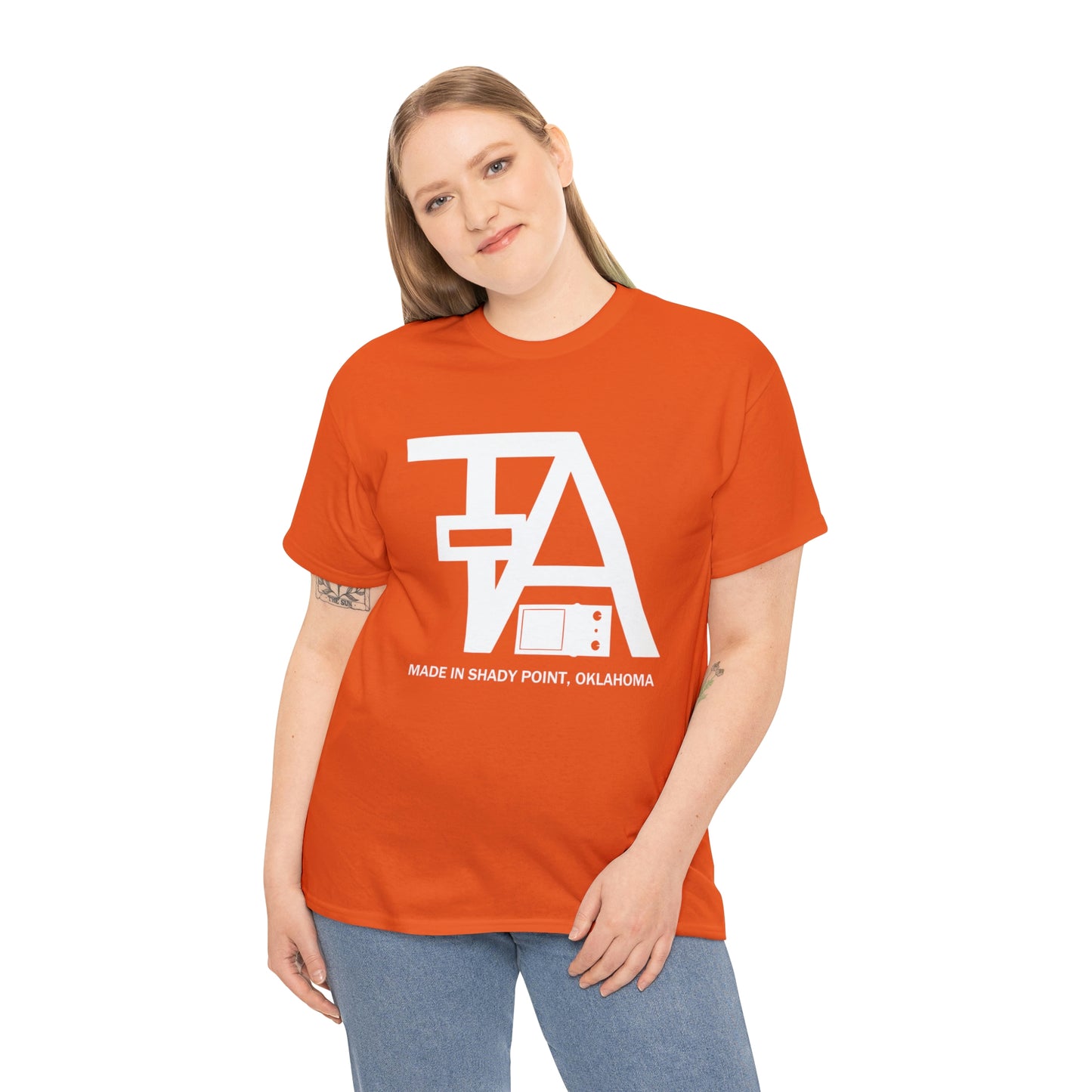 TA Pedals Logo-Unisex Heavy Cotton Tee