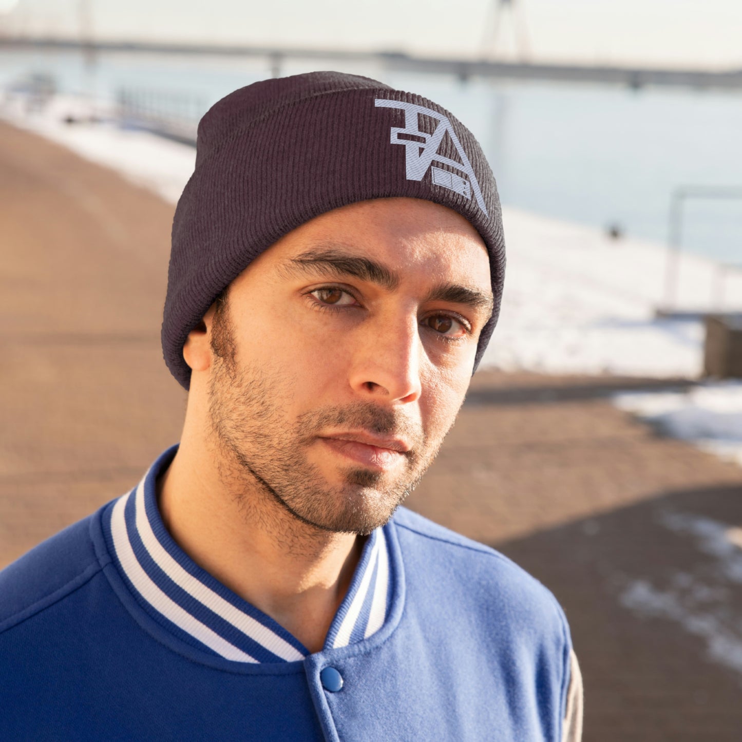 TA Pedals Logo-Knit Beanie