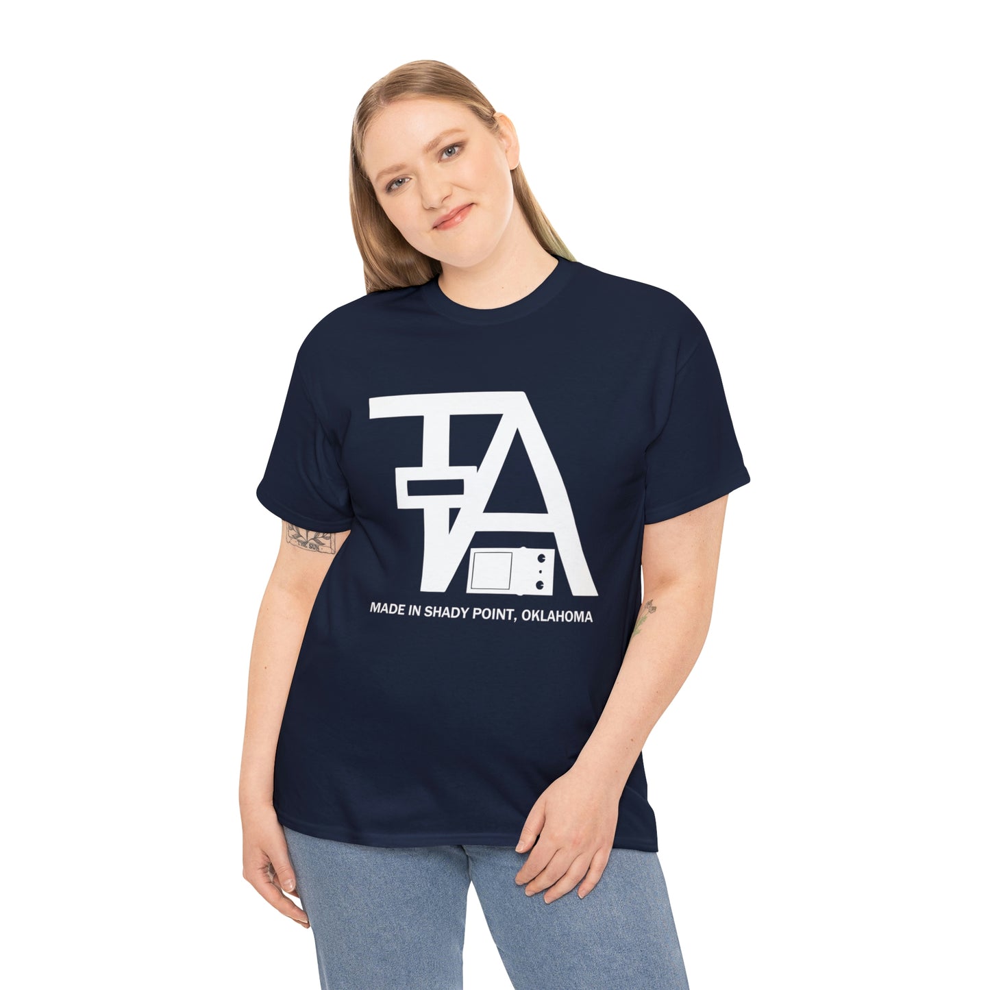 TA Pedals Logo-Unisex Heavy Cotton Tee