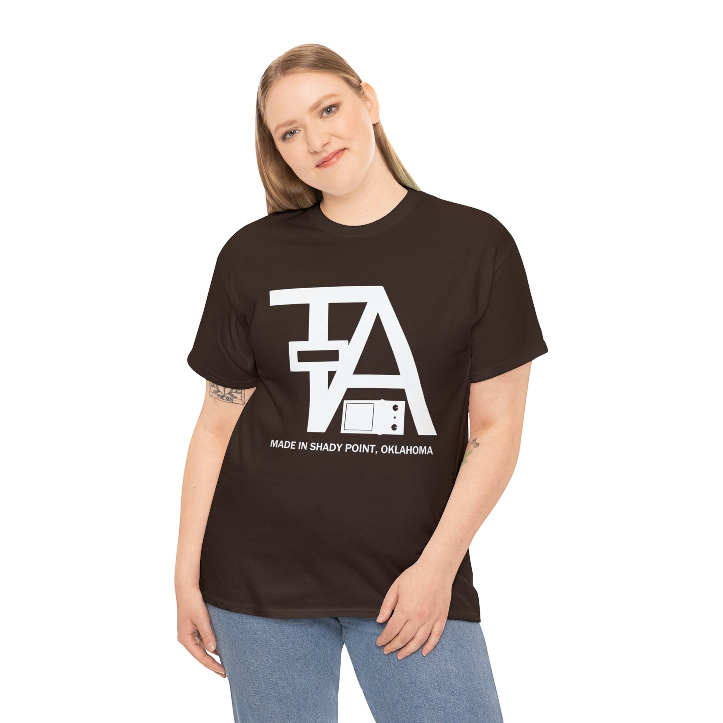 TA Pedals Logo-Unisex Heavy Cotton Tee