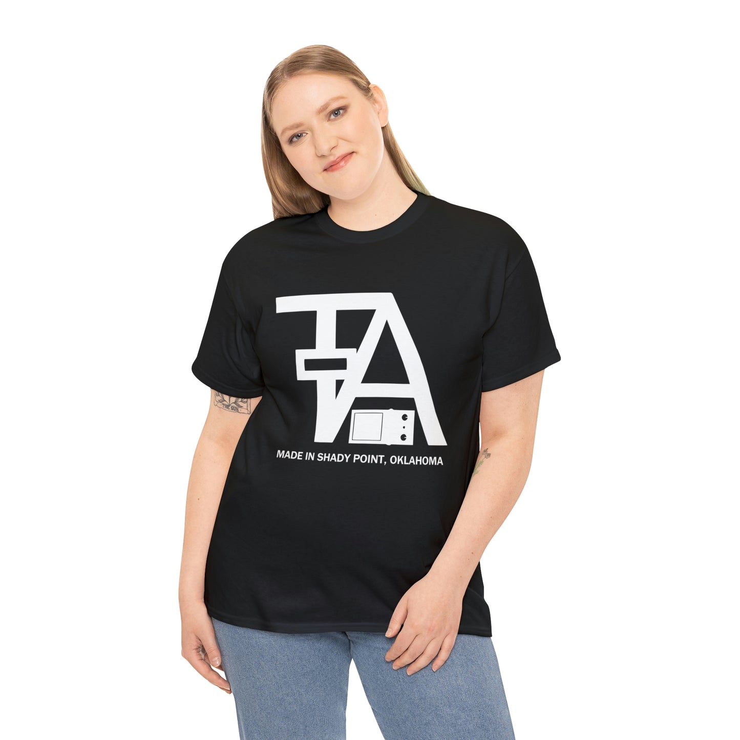 TA Pedals Logo-Unisex Heavy Cotton Tee