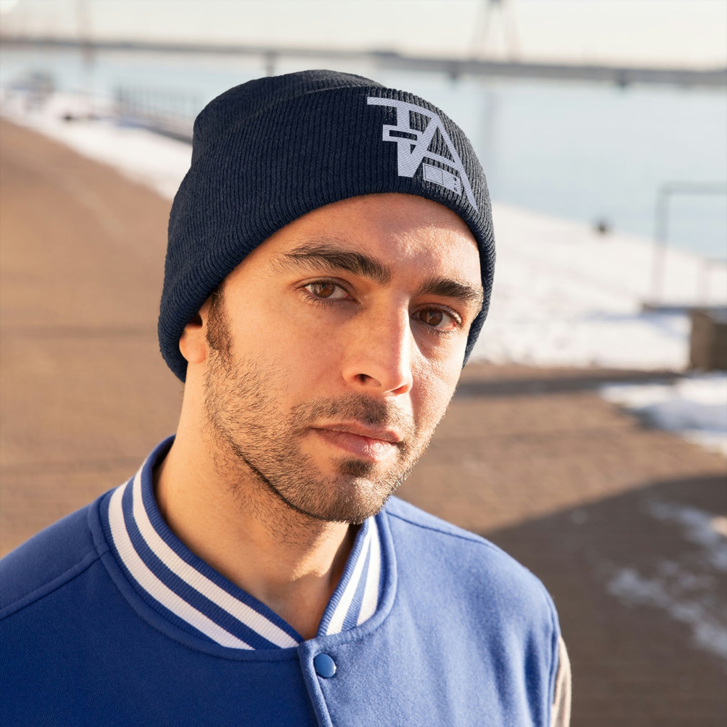 TA Pedals Logo-Knit Beanie