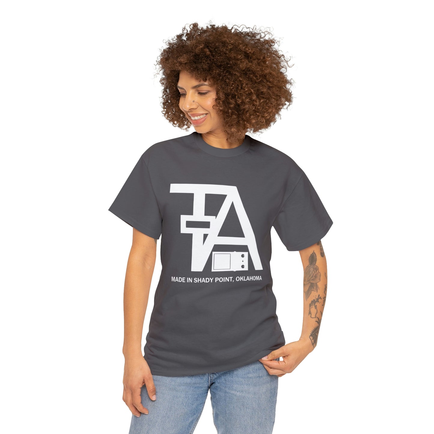 TA Pedals Logo-Unisex Heavy Cotton Tee