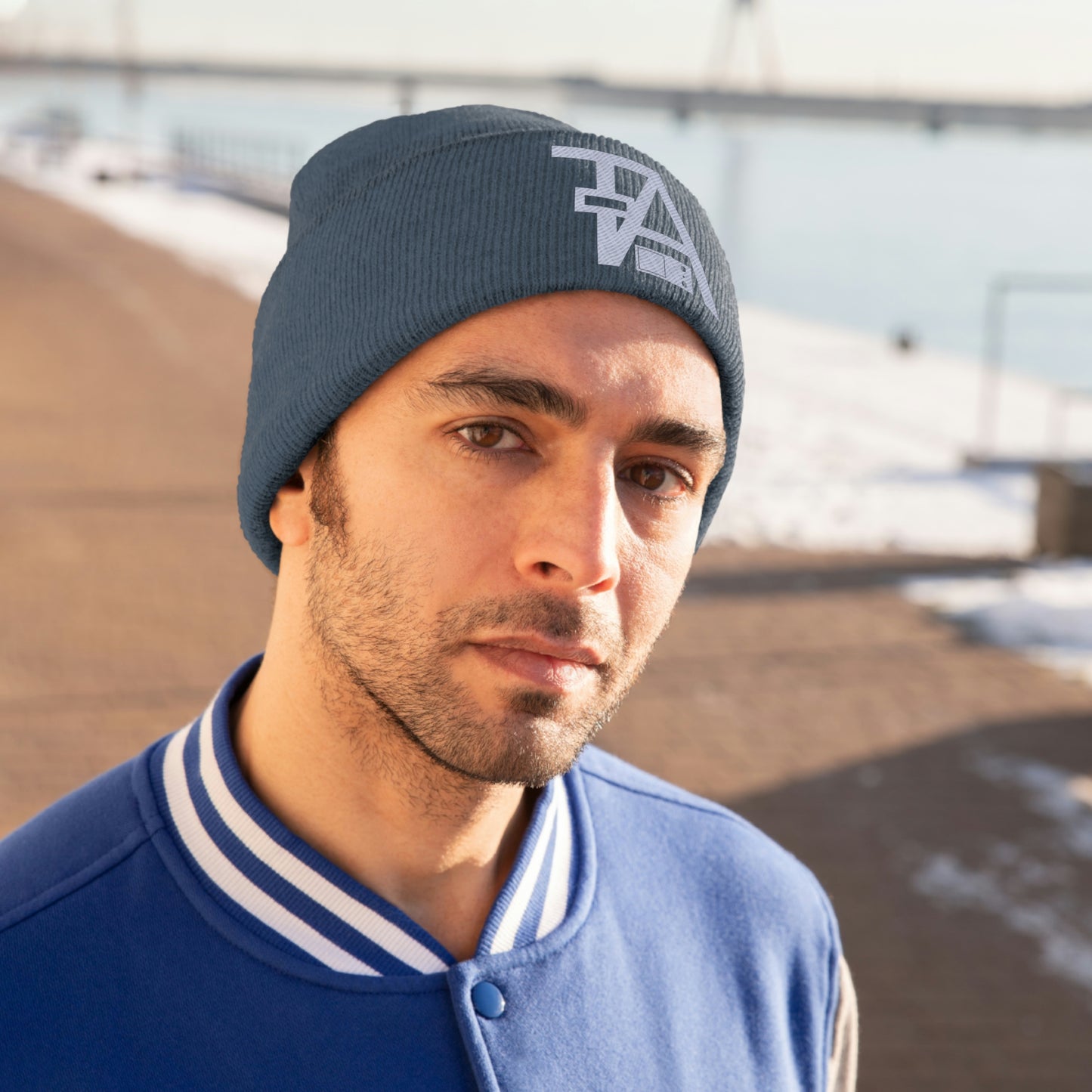 TA Pedals Logo-Knit Beanie