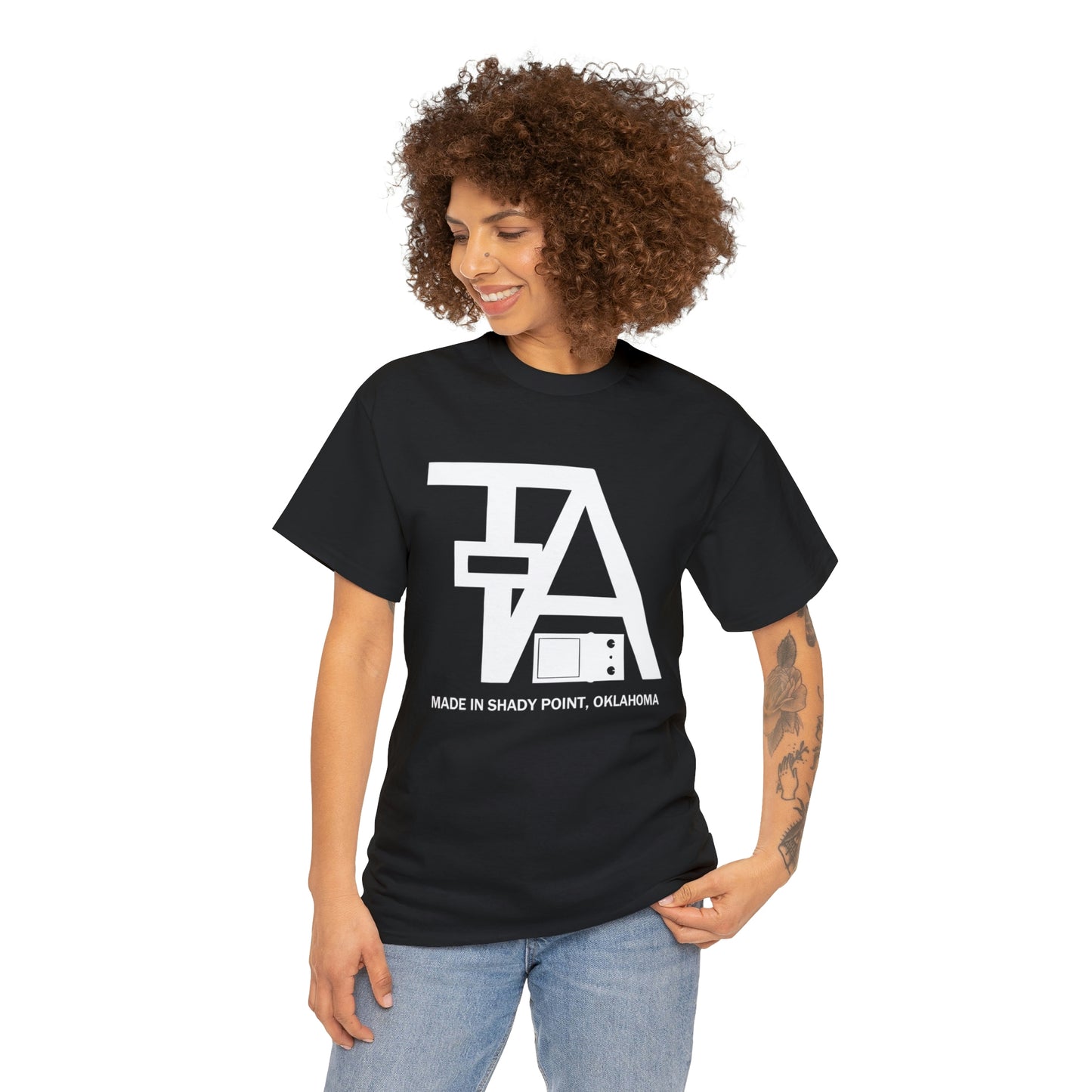 TA Pedals Logo-Unisex Heavy Cotton Tee