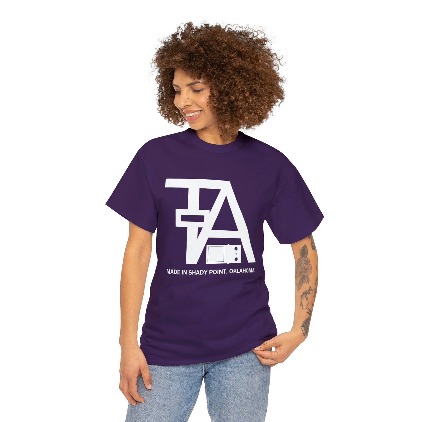 TA Pedals Logo-Unisex Heavy Cotton Tee