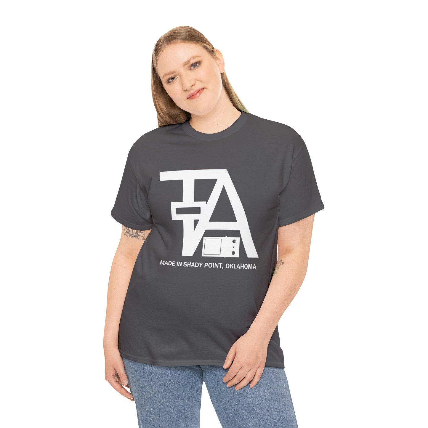 TA Pedals Logo-Unisex Heavy Cotton Tee