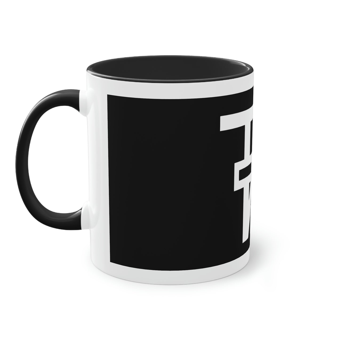 TA Pedals Logo-Two-Tone Coffee Mug, 11oz