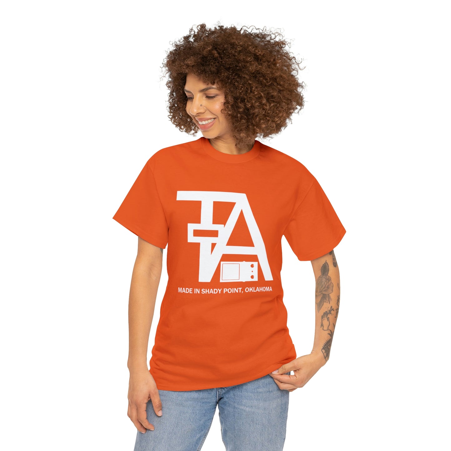 TA Pedals Logo-Unisex Heavy Cotton Tee
