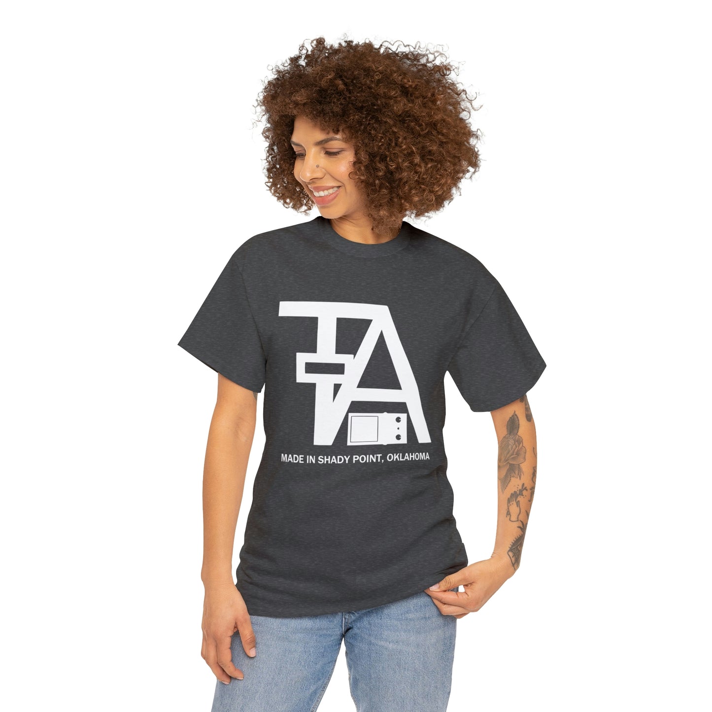 TA Pedals Logo-Unisex Heavy Cotton Tee