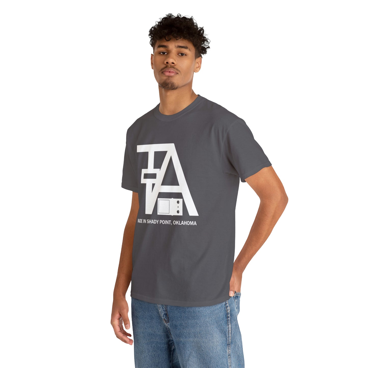 TA Pedals Logo-Unisex Heavy Cotton Tee