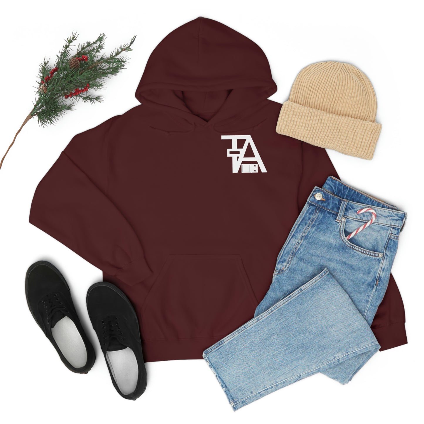 TA Pedals Logo-Unisex Heavy Blend™ Hooded Sweatshirt
