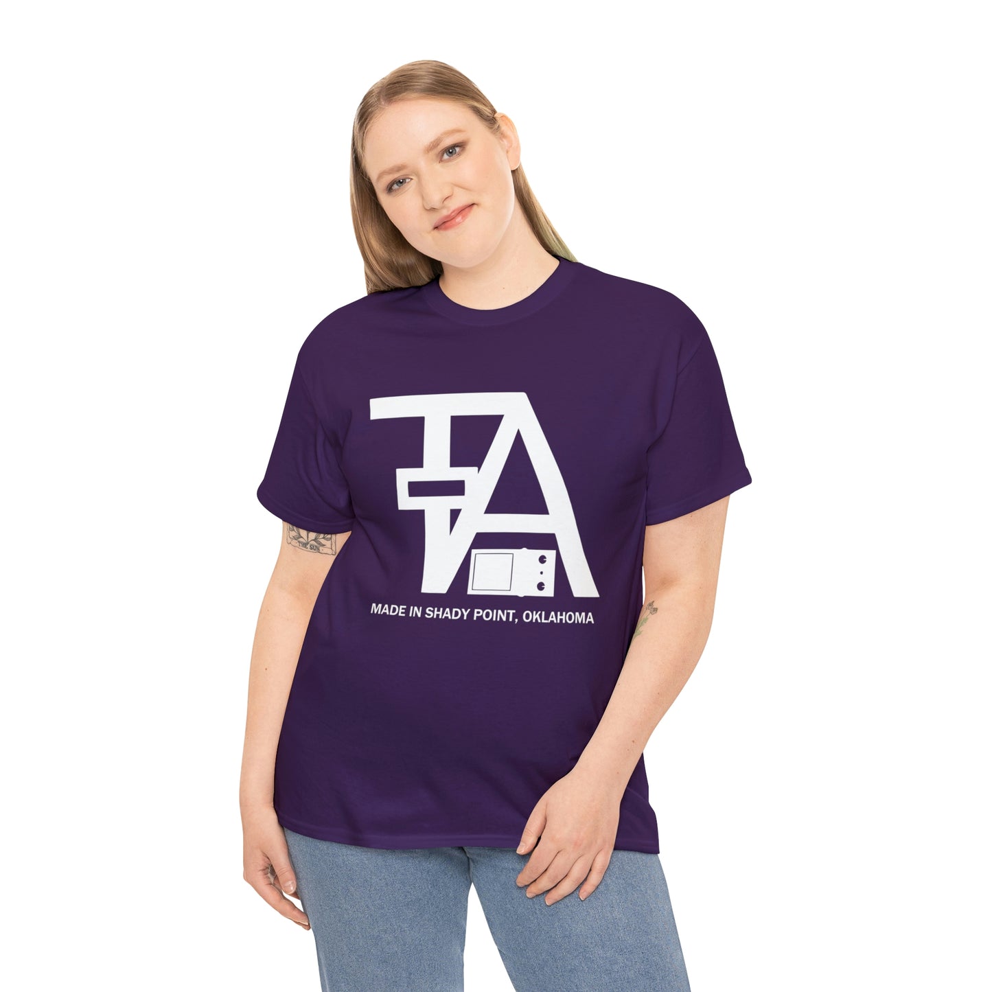 TA Pedals Logo-Unisex Heavy Cotton Tee