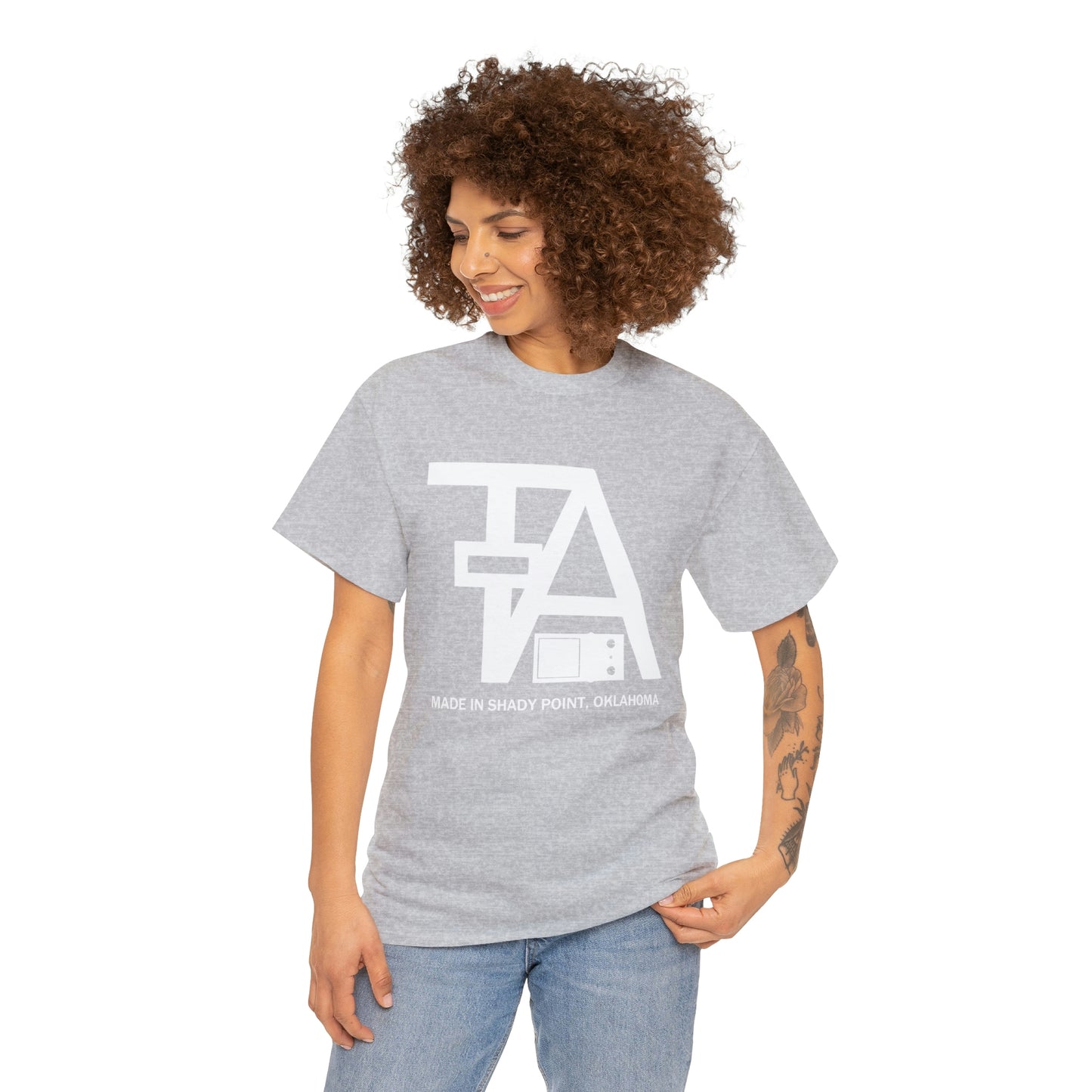 TA Pedals Logo-Unisex Heavy Cotton Tee