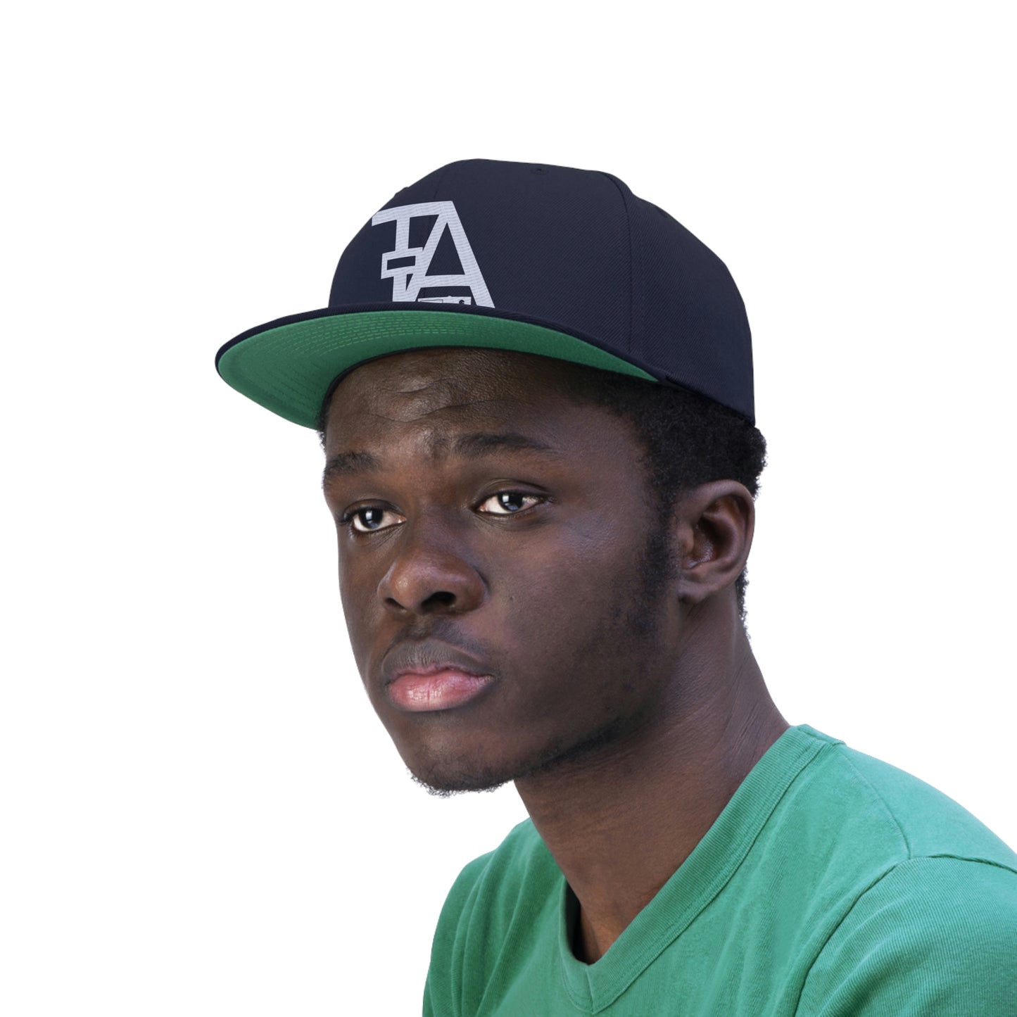 TA Pedals Logo-Unisex Flat Bill Hat