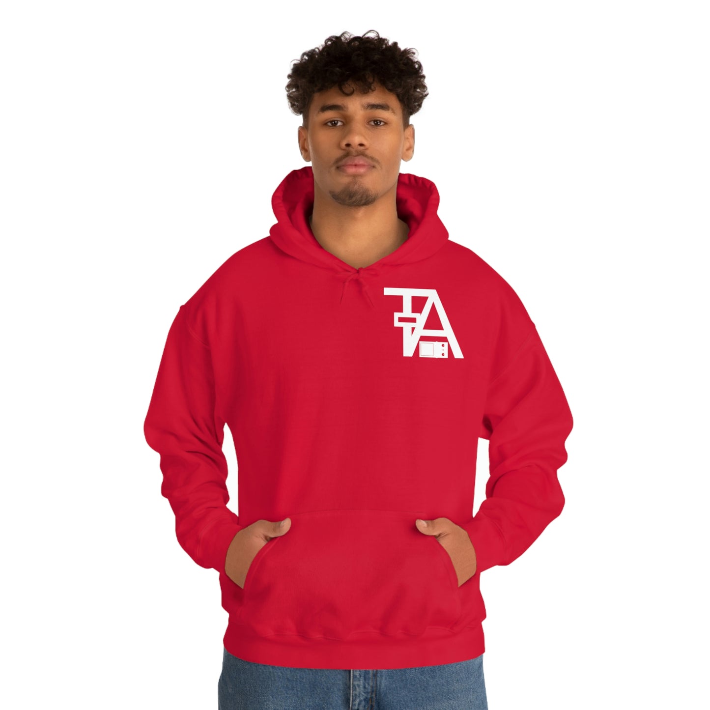 TA Pedals Logo-Unisex Heavy Blend™ Hooded Sweatshirt