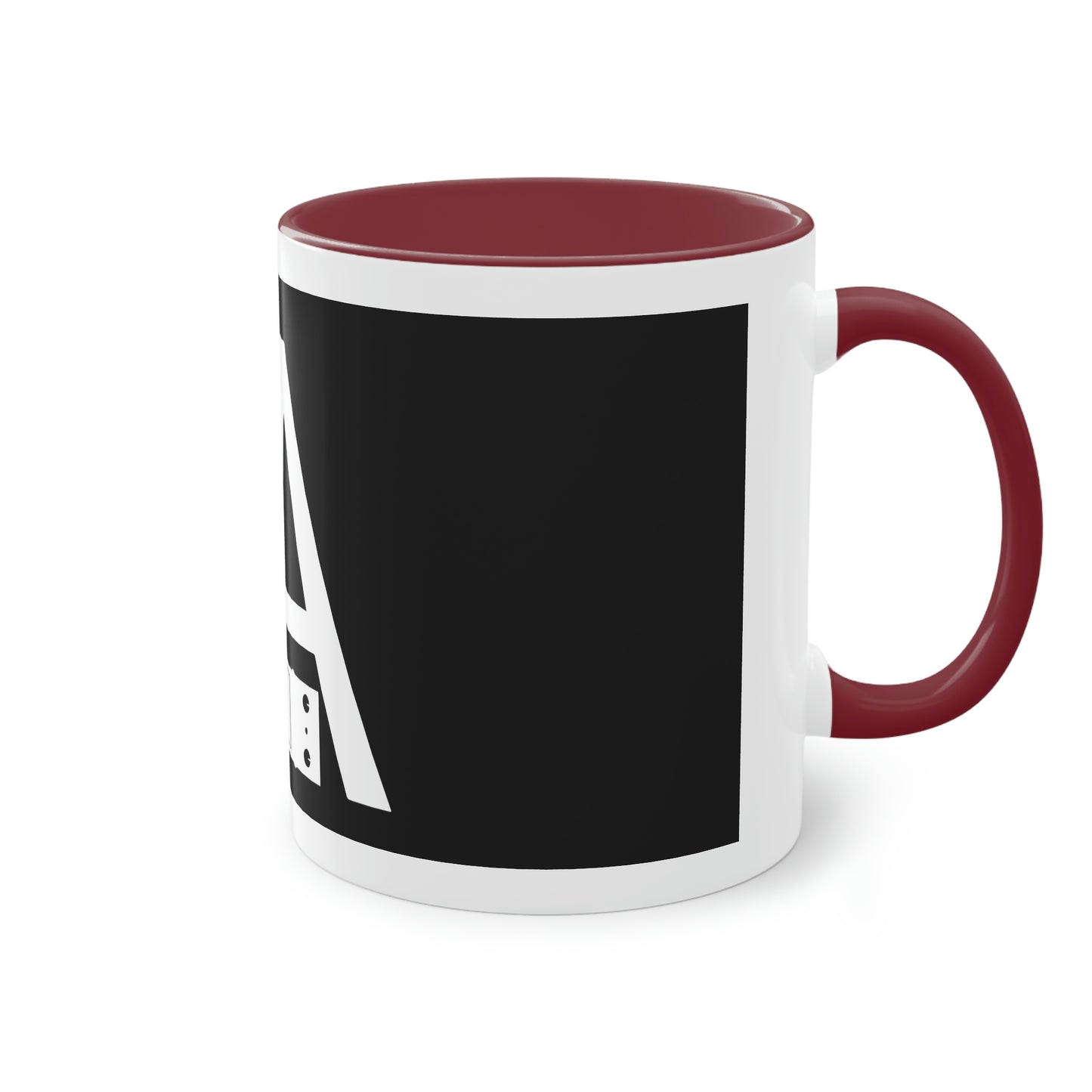 TA Pedals Logo-Two-Tone Coffee Mug, 11oz