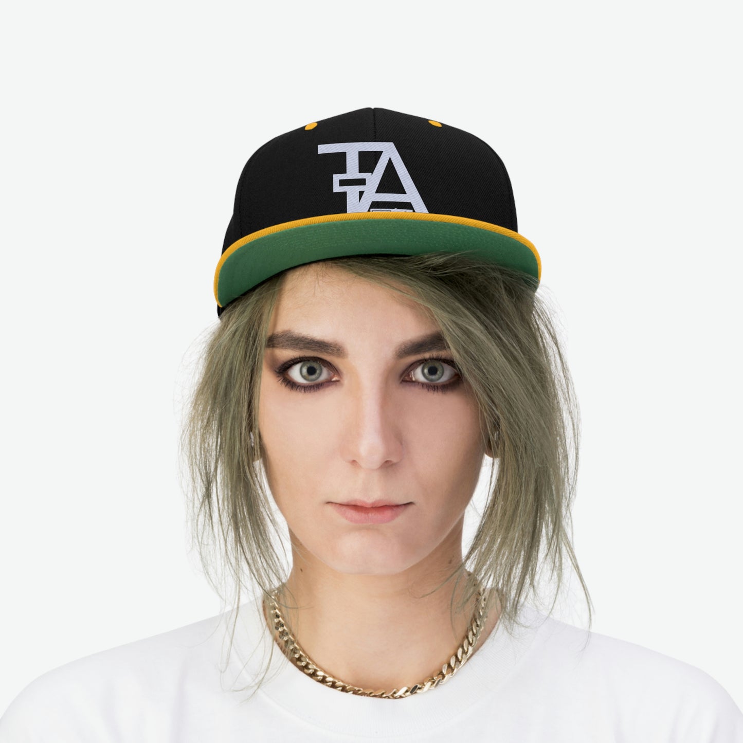 TA Pedals Logo-Unisex Flat Bill Hat