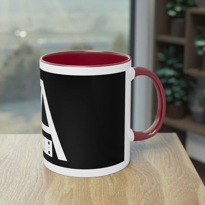 TA Pedals Logo-Two-Tone Coffee Mug, 11oz