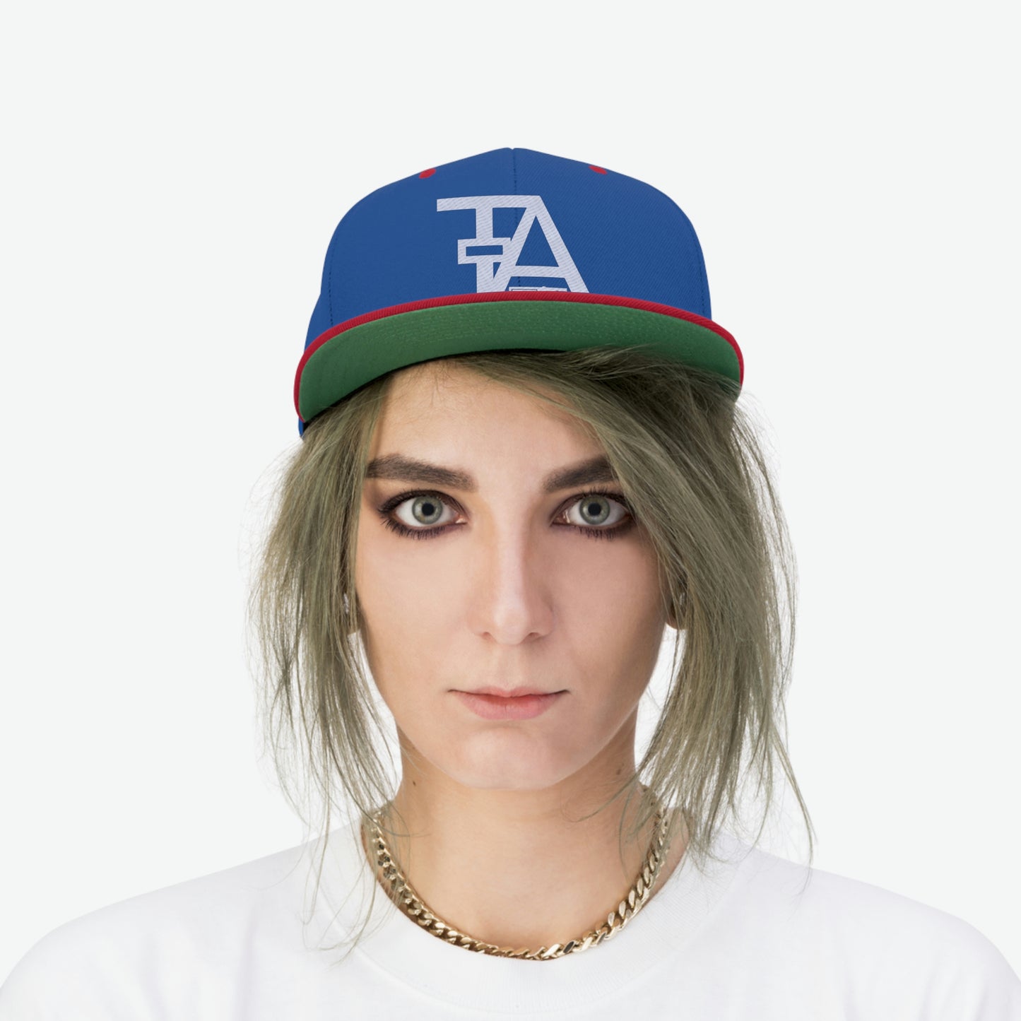 TA Pedals Logo-Unisex Flat Bill Hat