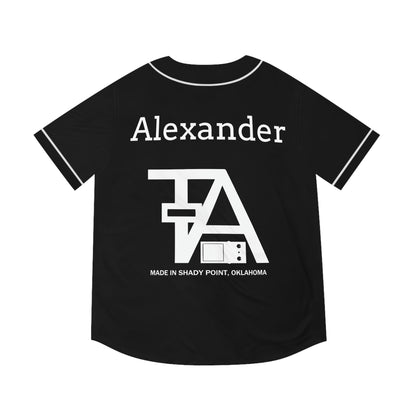 TA Pedals-Alexander-Men's Baseball Jersey (AOP)